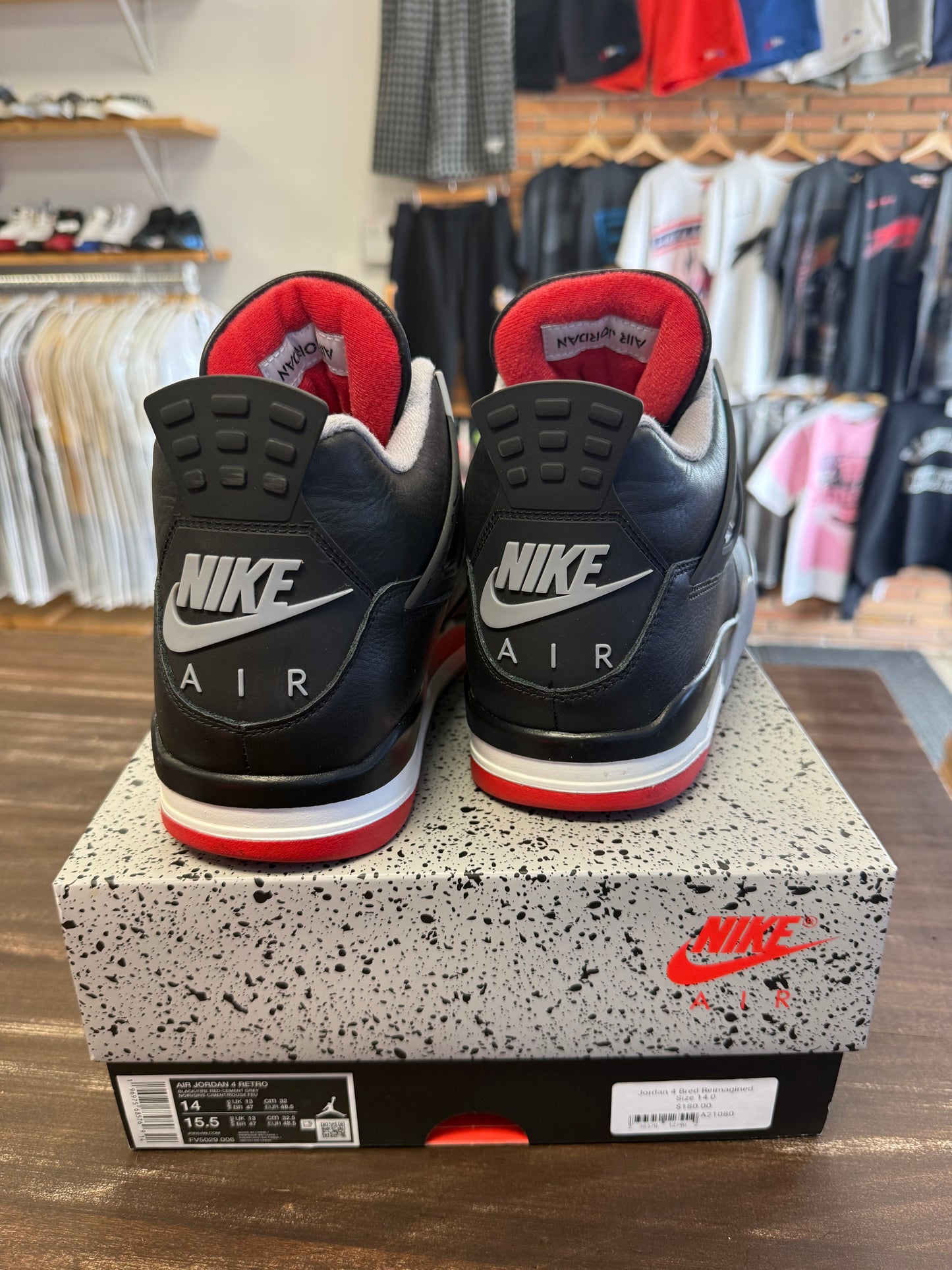 Jordan 4 Bred Reimagined