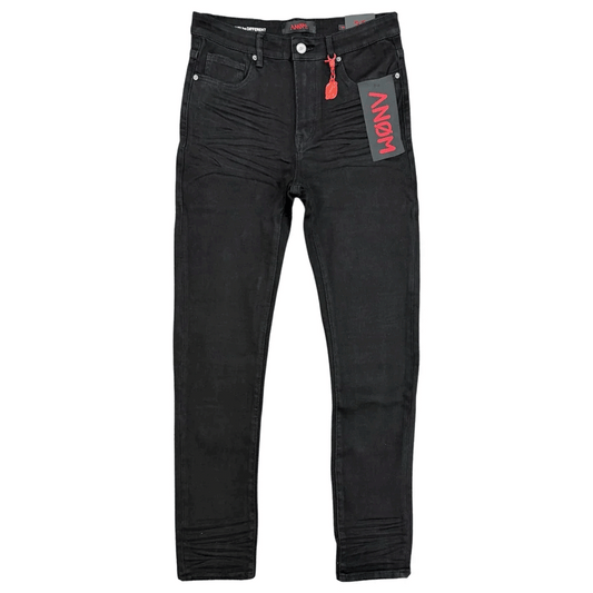 ANOM Skinny Jeans 360 Jet Black