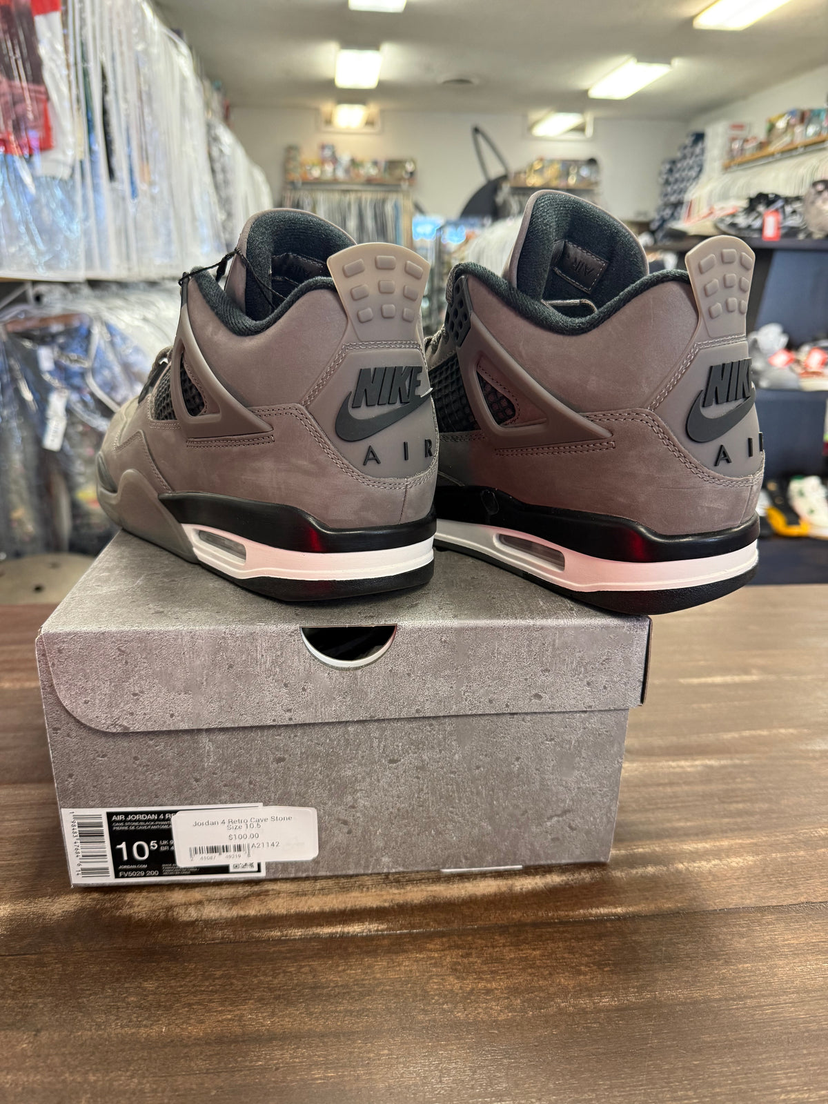 Jordan 4 Retro Cave Stone