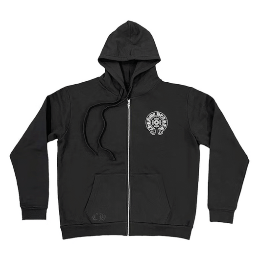 Chrome Hearts Las Vegas Exclusive Zip Up Black
