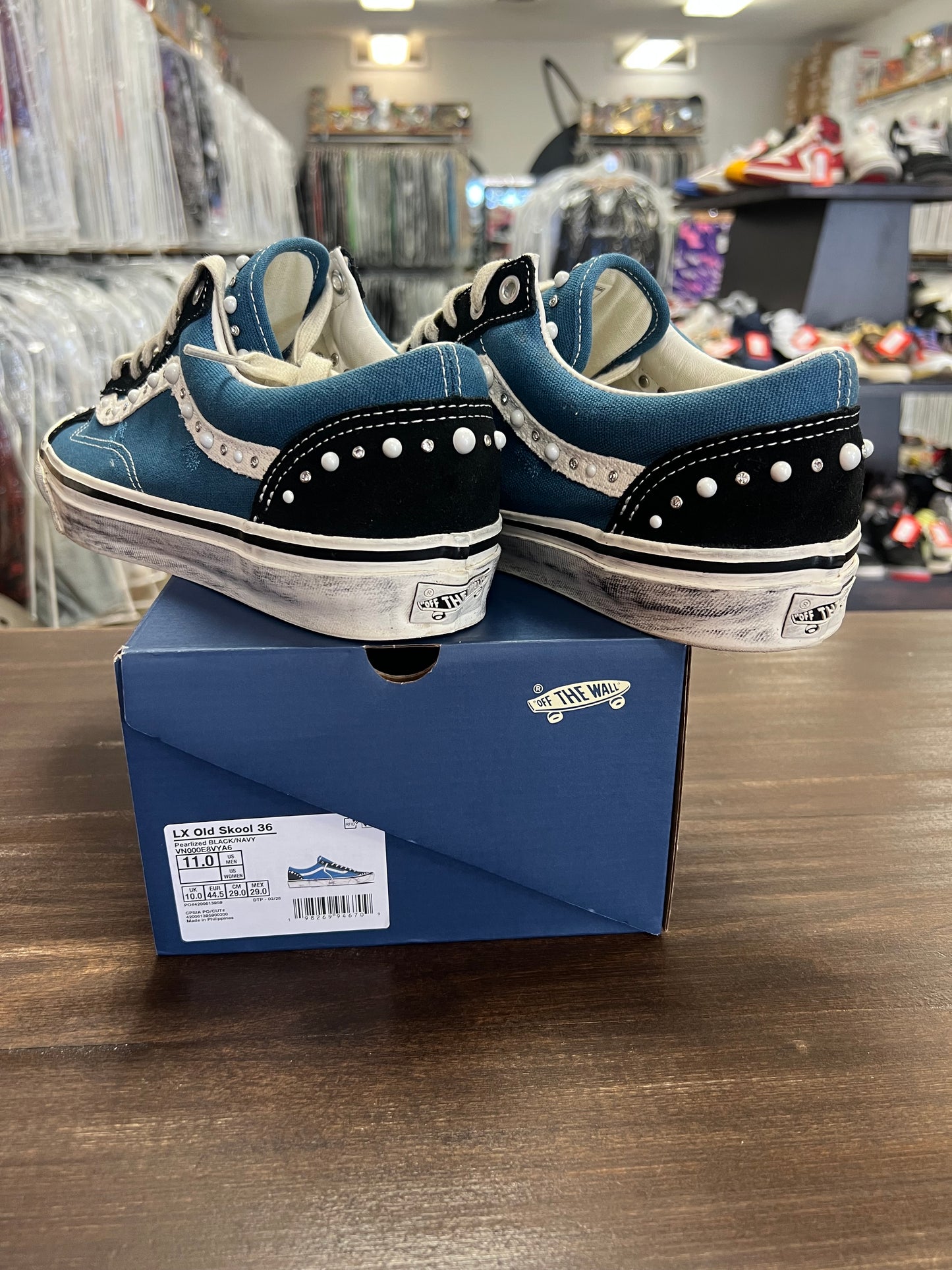Vans LX Old Skool 36 Pearlized Pack Black Navy
