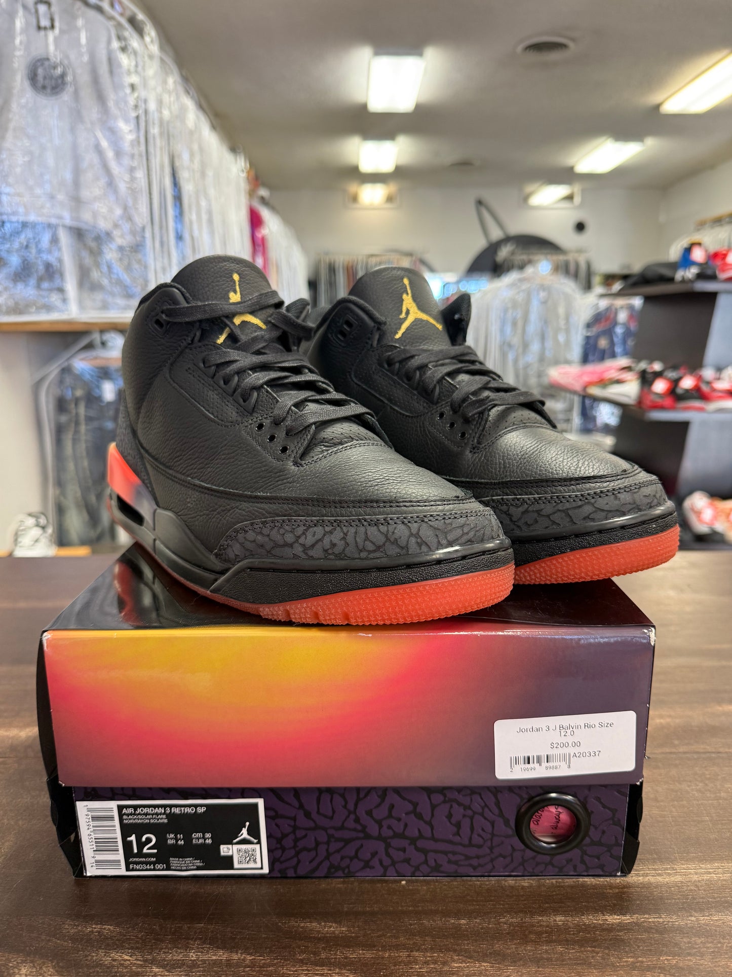 Jordan 3 J Balvin Rio