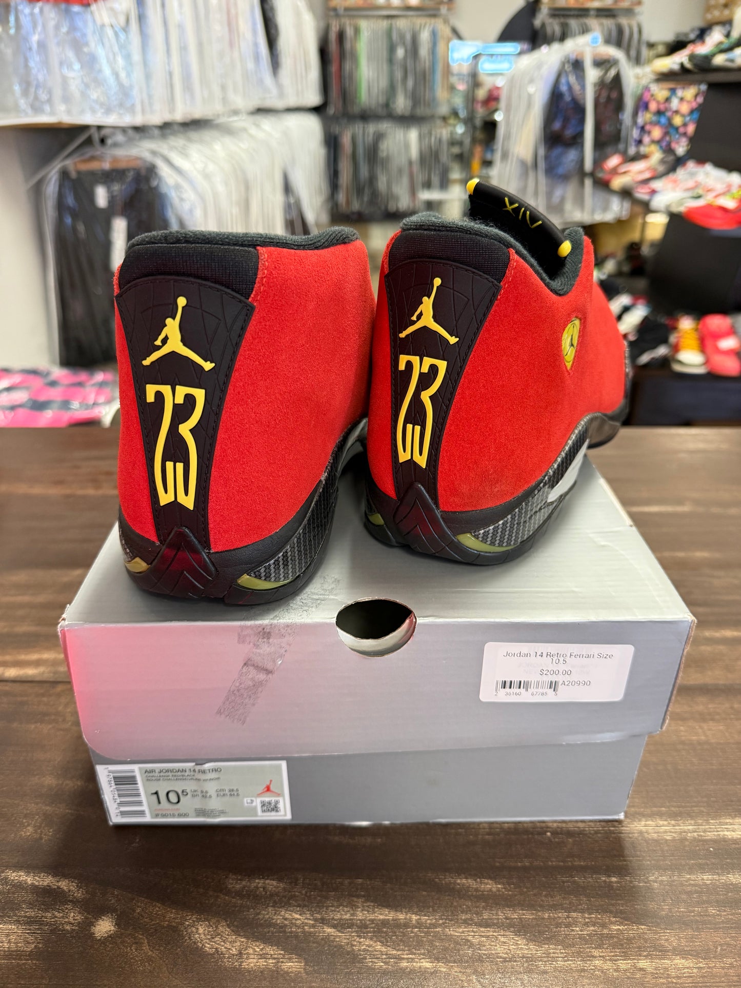 Jordan 14 Retro Ferrari
