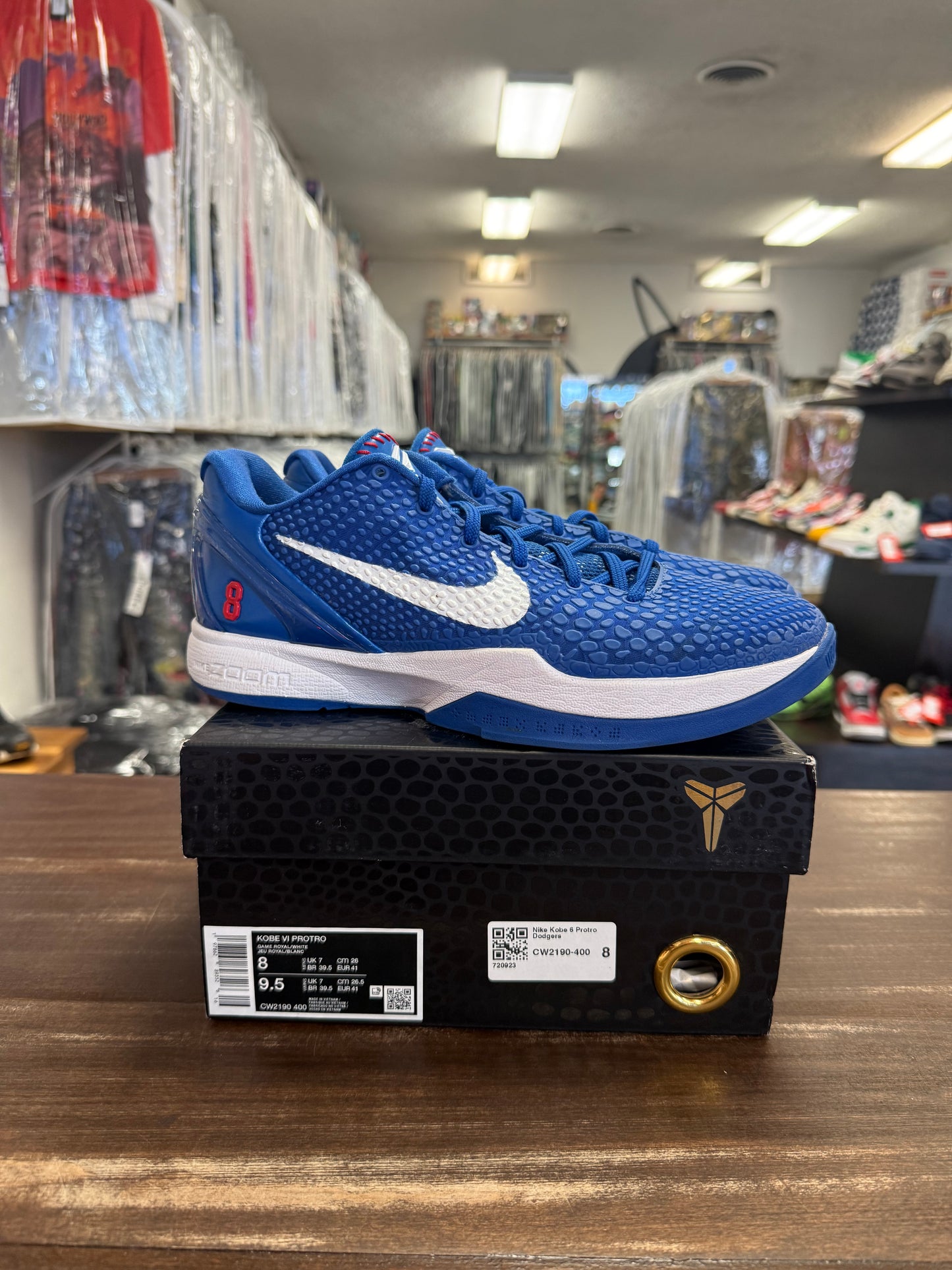 Nike Kobe 6 Protro Dodgers