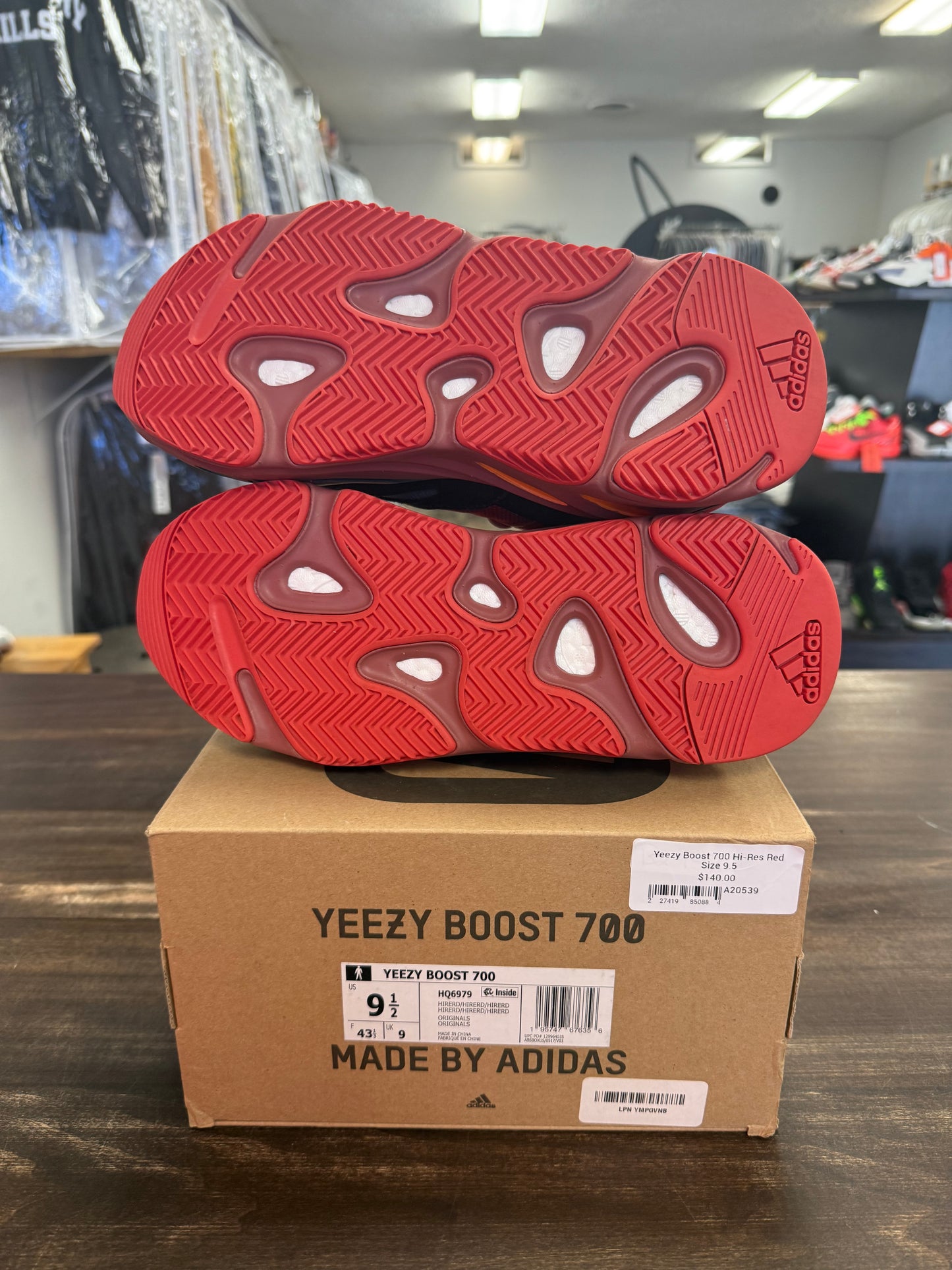 Yeezy Boost 700 Hi-Res Red