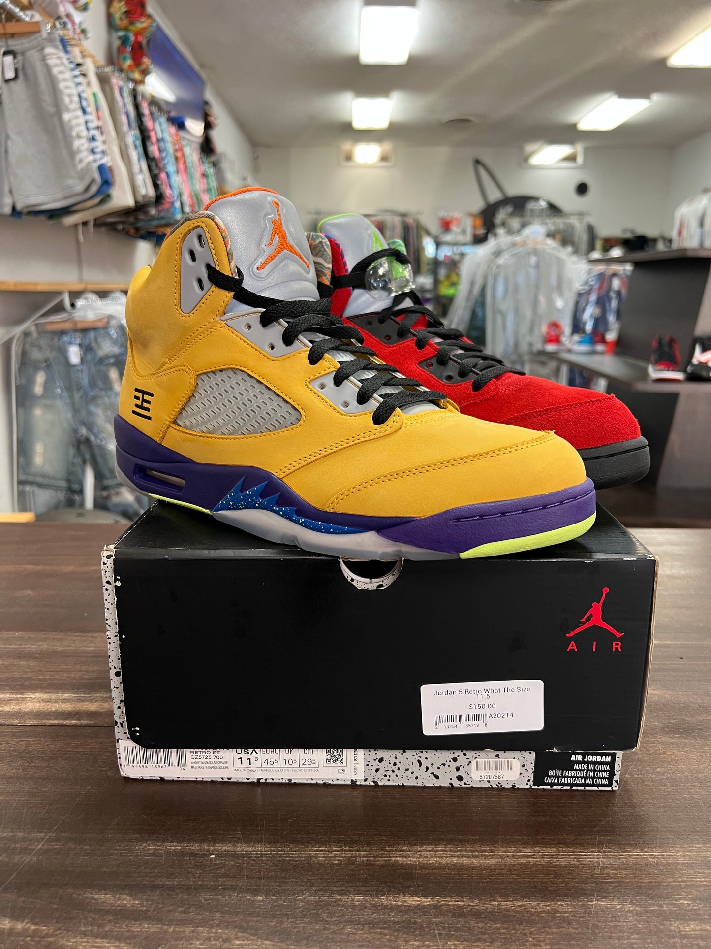 Jordan 5 Retro What The