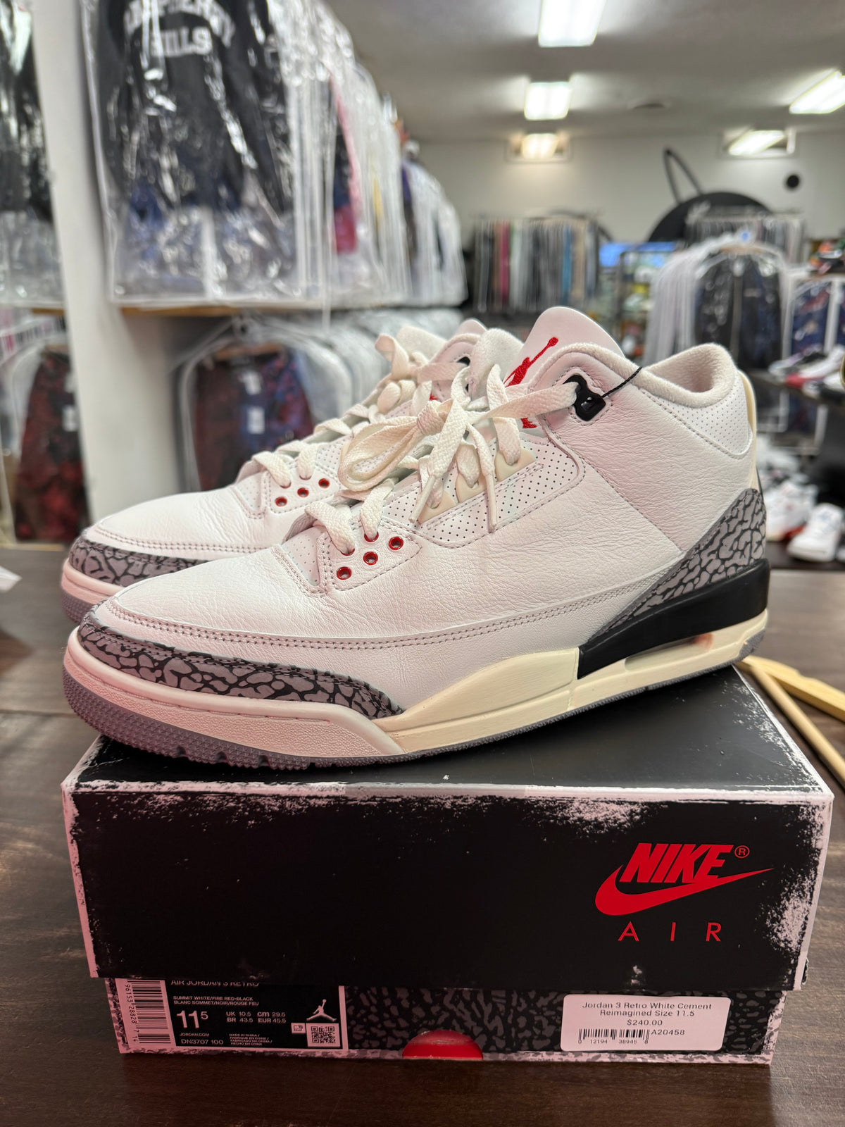 Jordan 3 Retro White Cement Reimagined