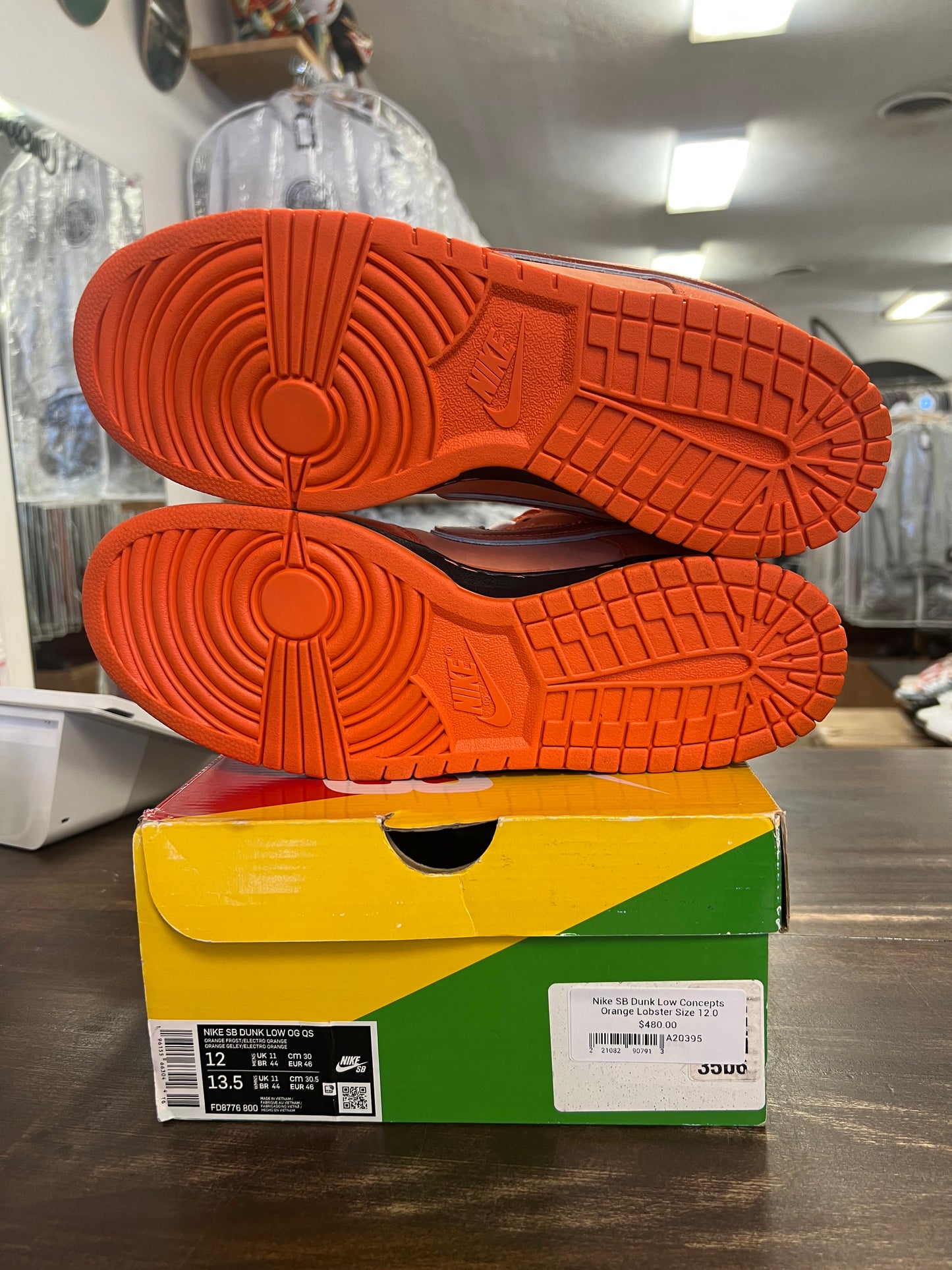 Nike SB Dunk Low Concepts Orange Lobster