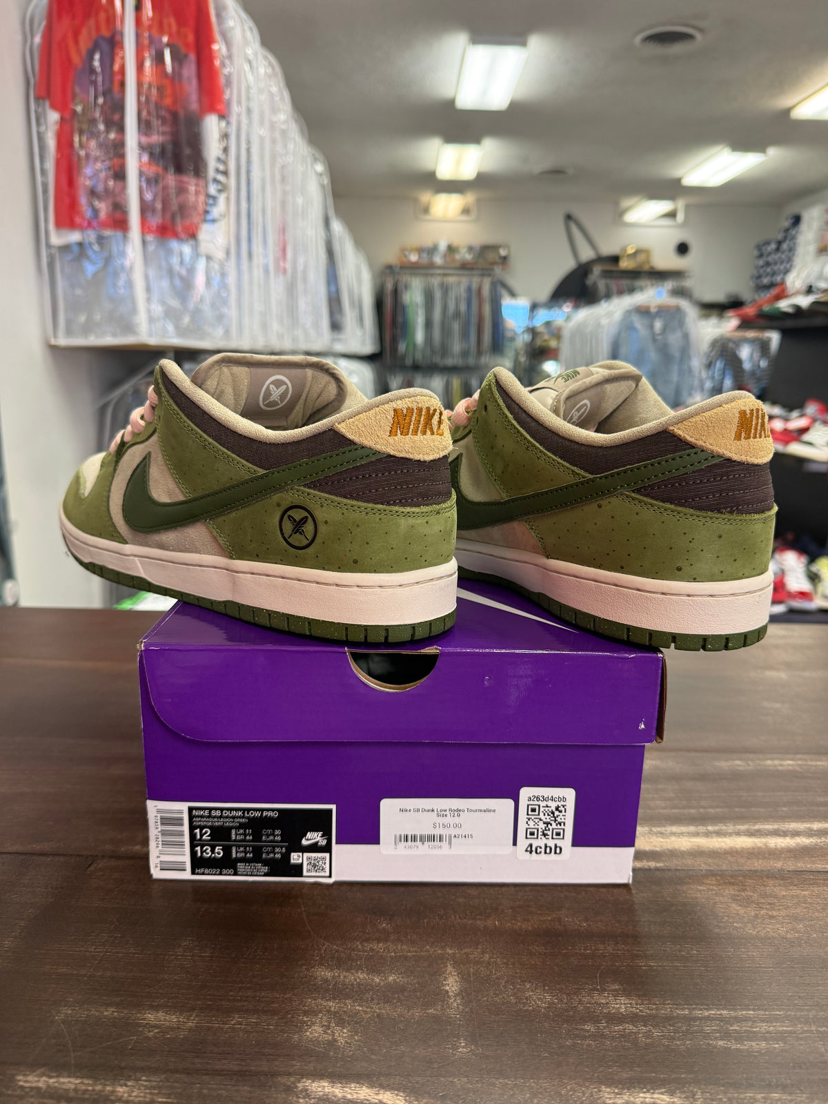 Nike SB Dunk Low Yuto Horigome Matcha