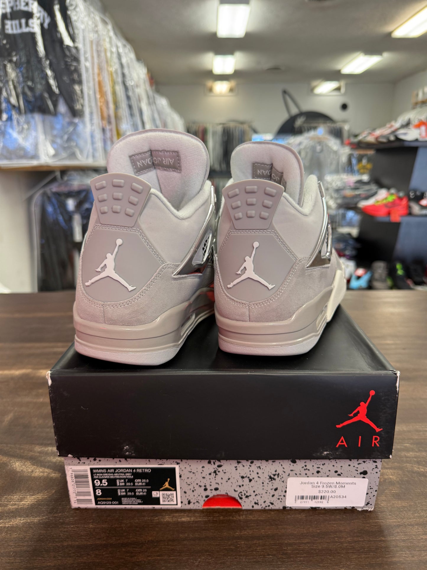 Jordan 4 Frozen Moments