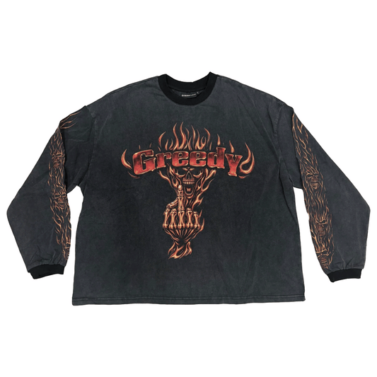GREEDY UNIT FLAME LONG SLEEVE
