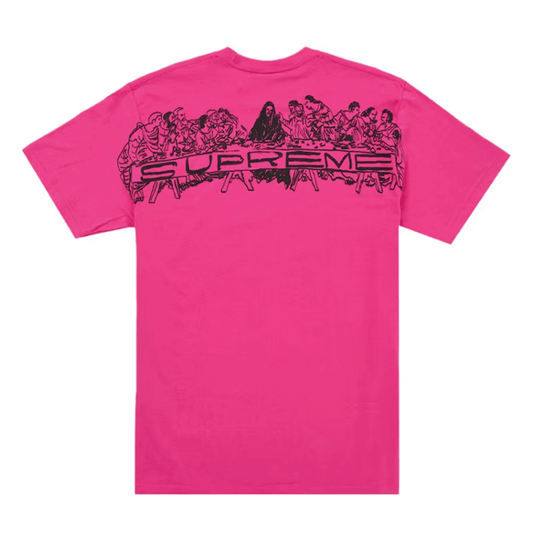 Supreme Supper Tee Fuchsia