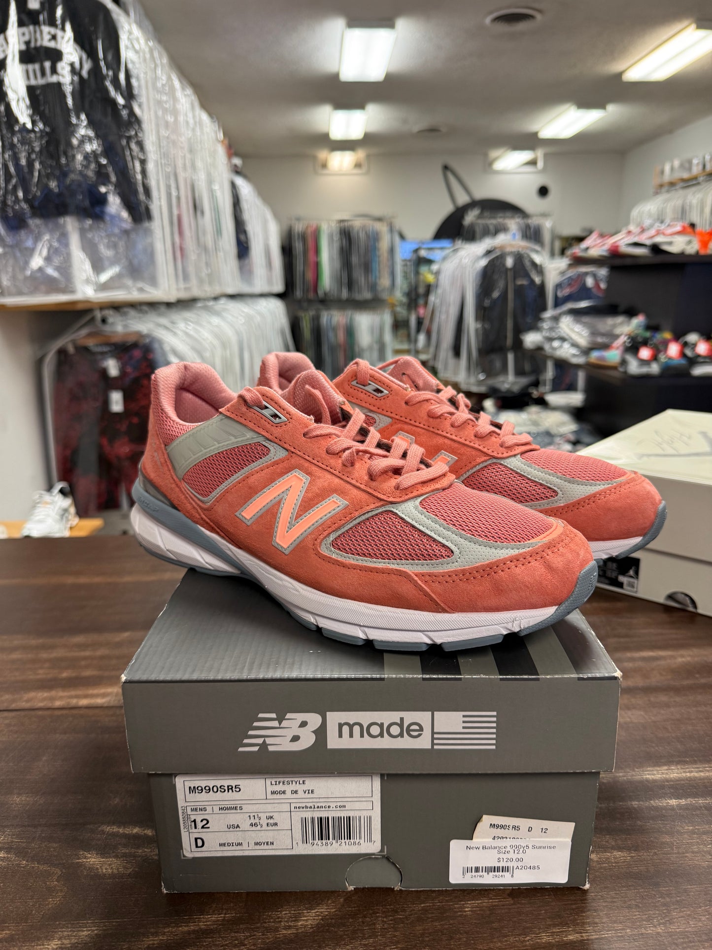 New Balance 990v5 Sunrise