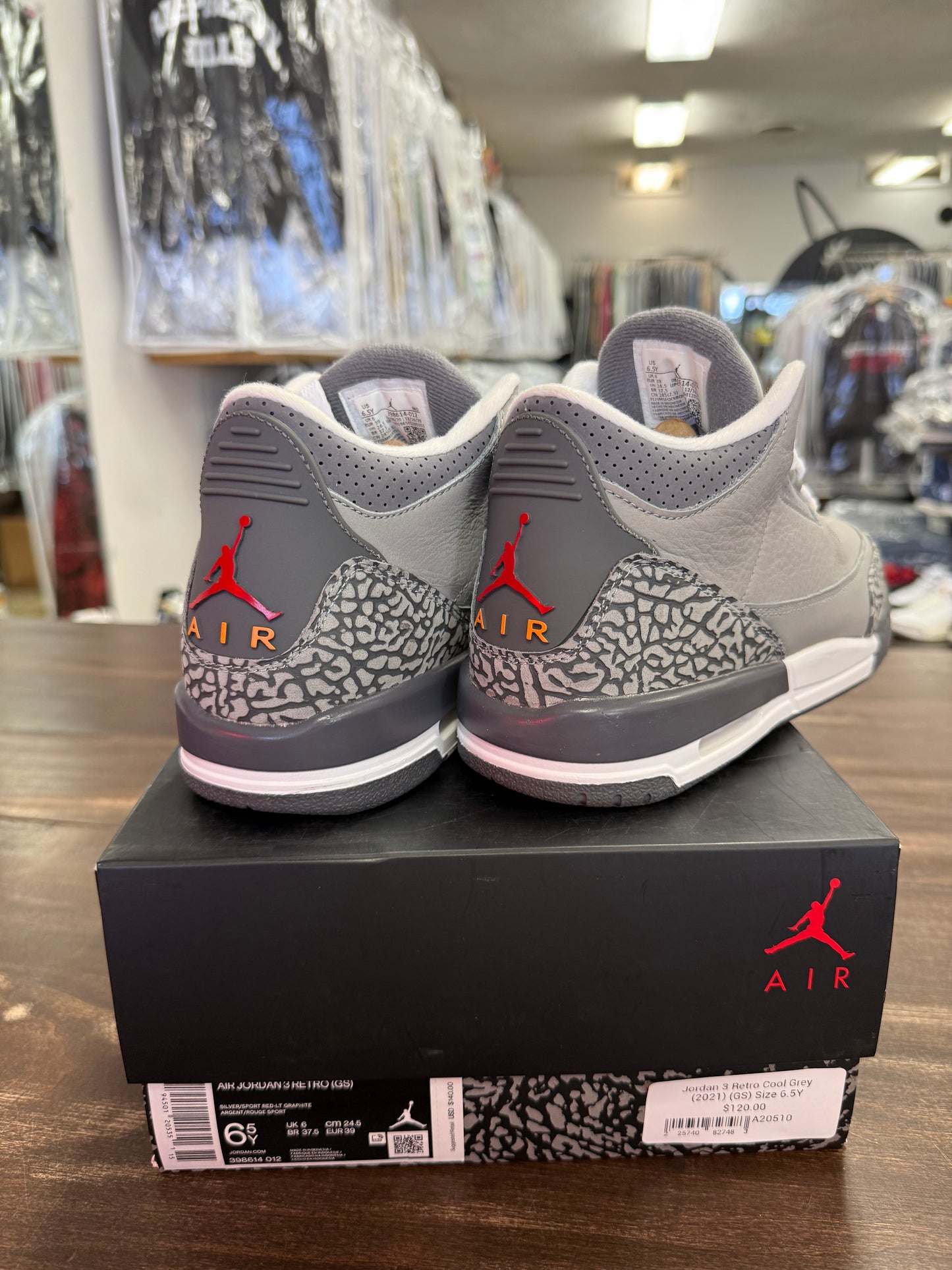 Jordan 3 Retro Cool Grey (2021) (GS)