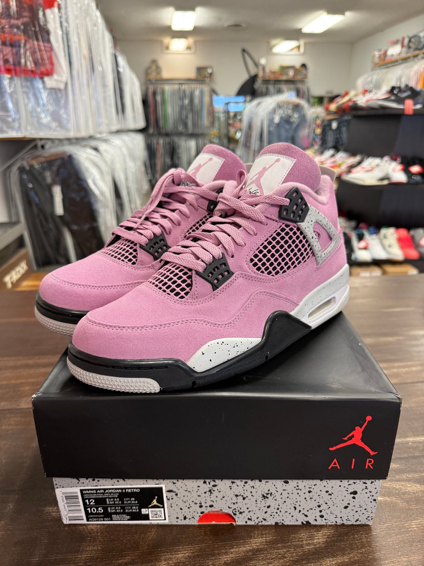 Jordan 4 Retro Orchid (Women's)