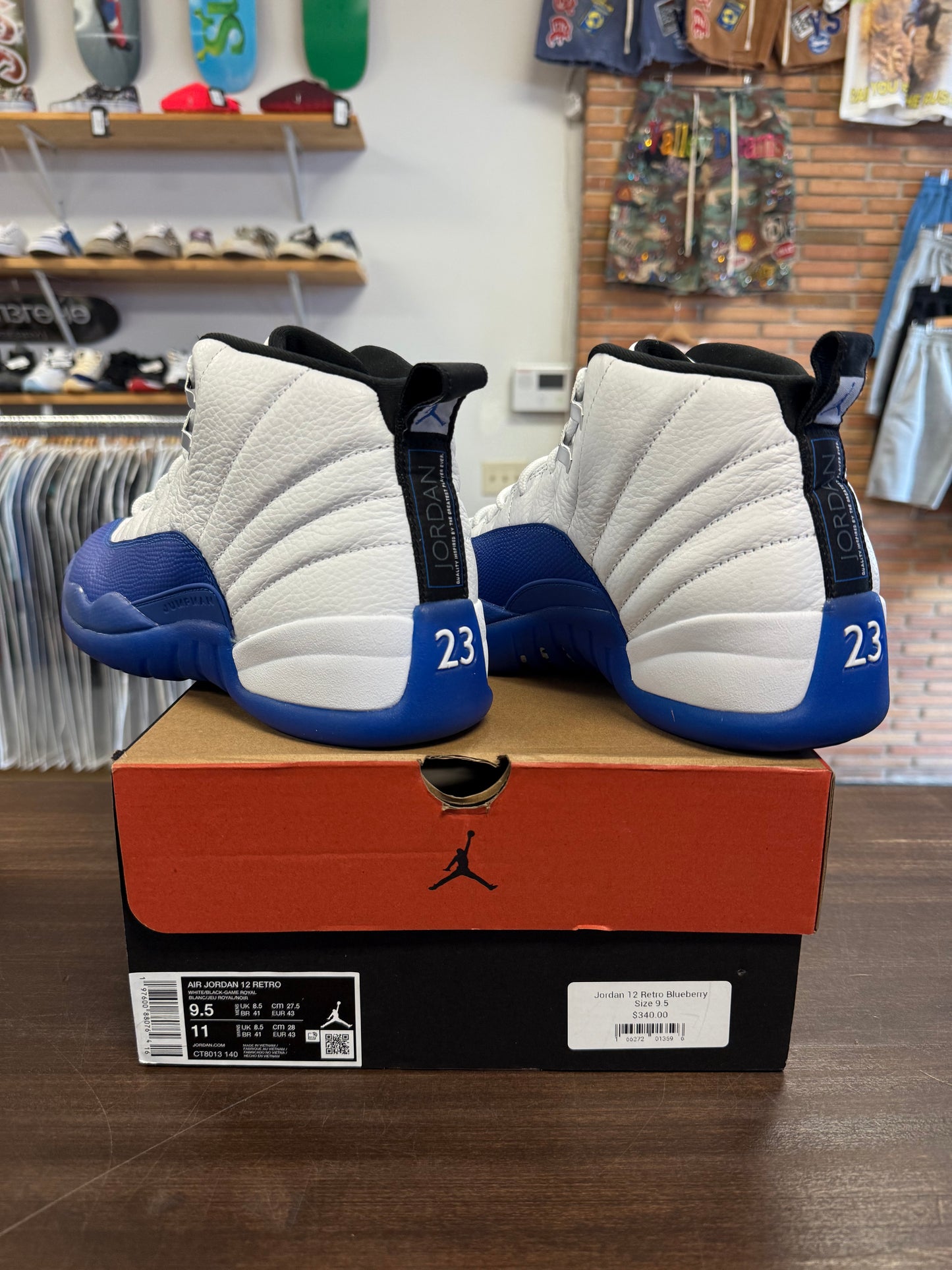 Jordan 12 Retro Blueberry