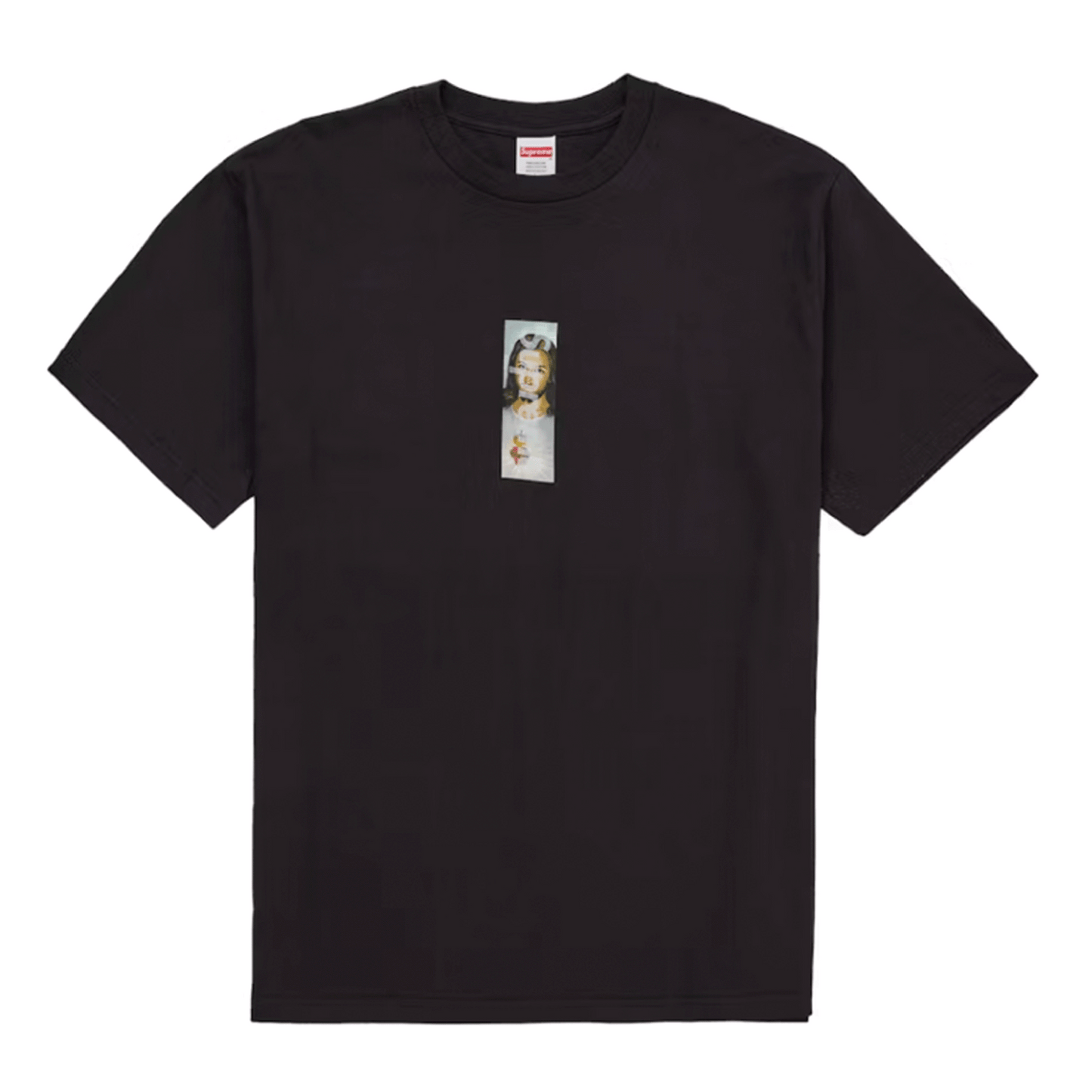 Supreme Prayer Card Box Logo Tee Black