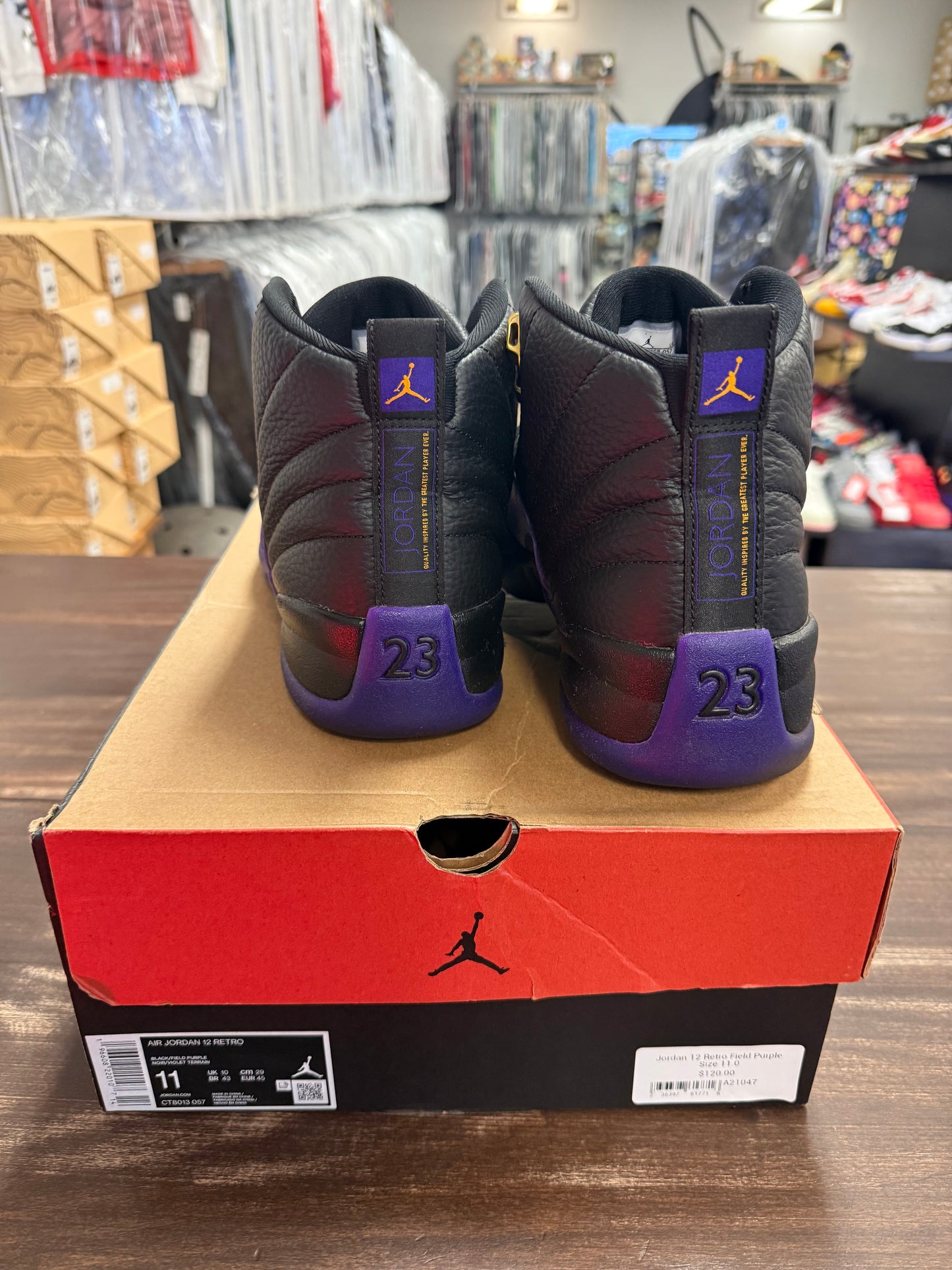 Jordan 12 Retro Field Purple
