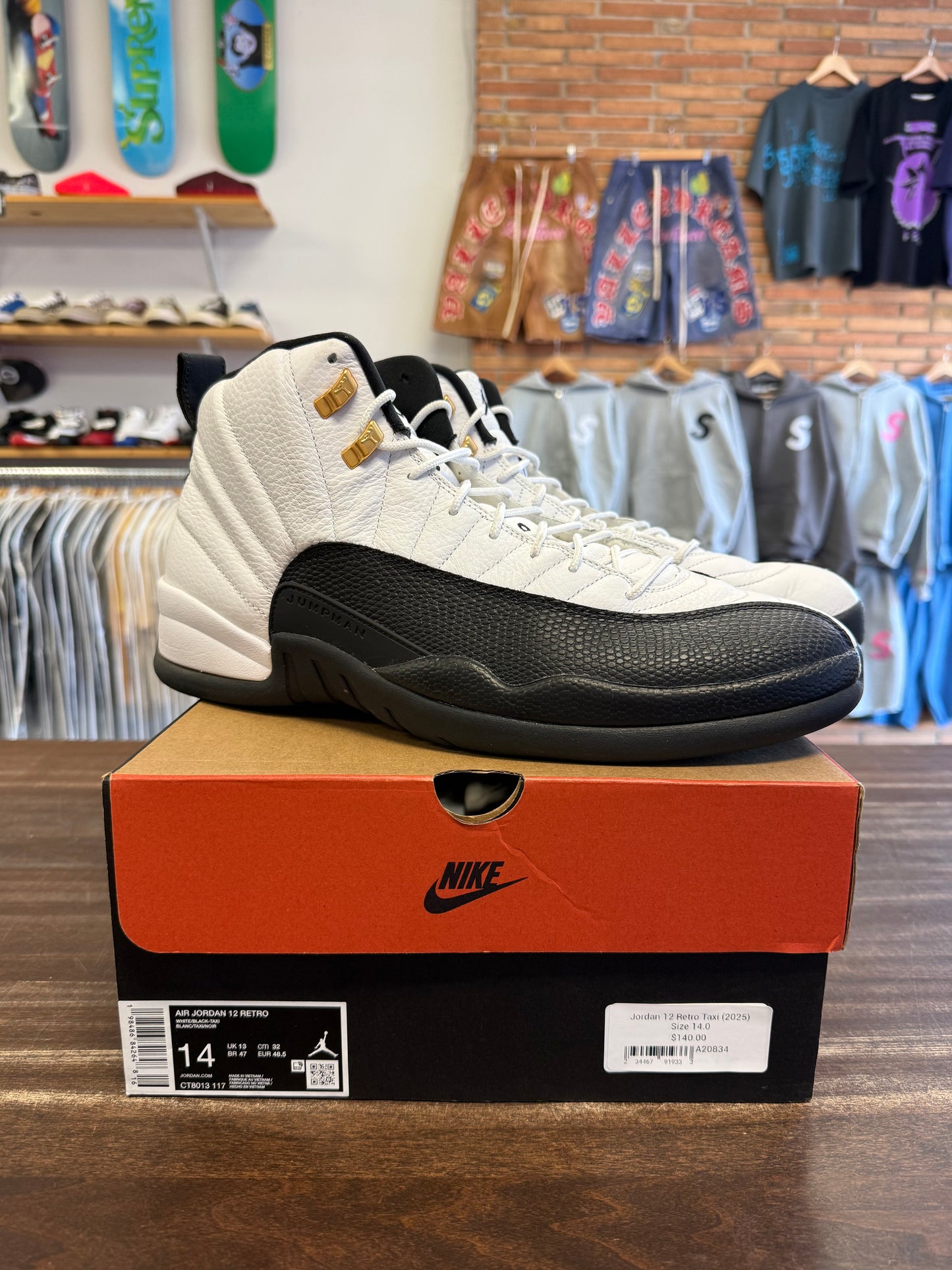 Jordan 12 Retro Taxi (2025)