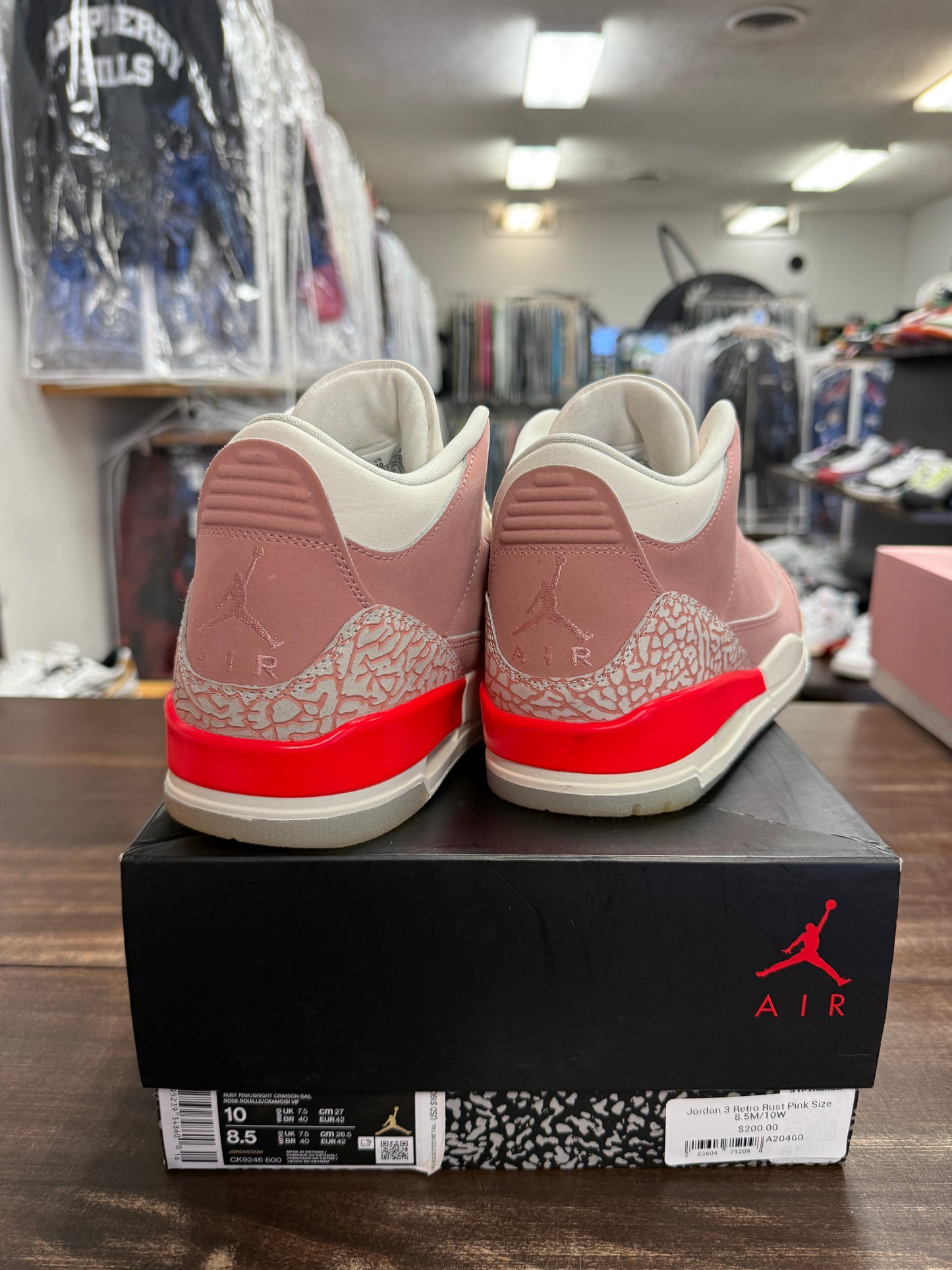 Jordan 3 Retro Rust Pink