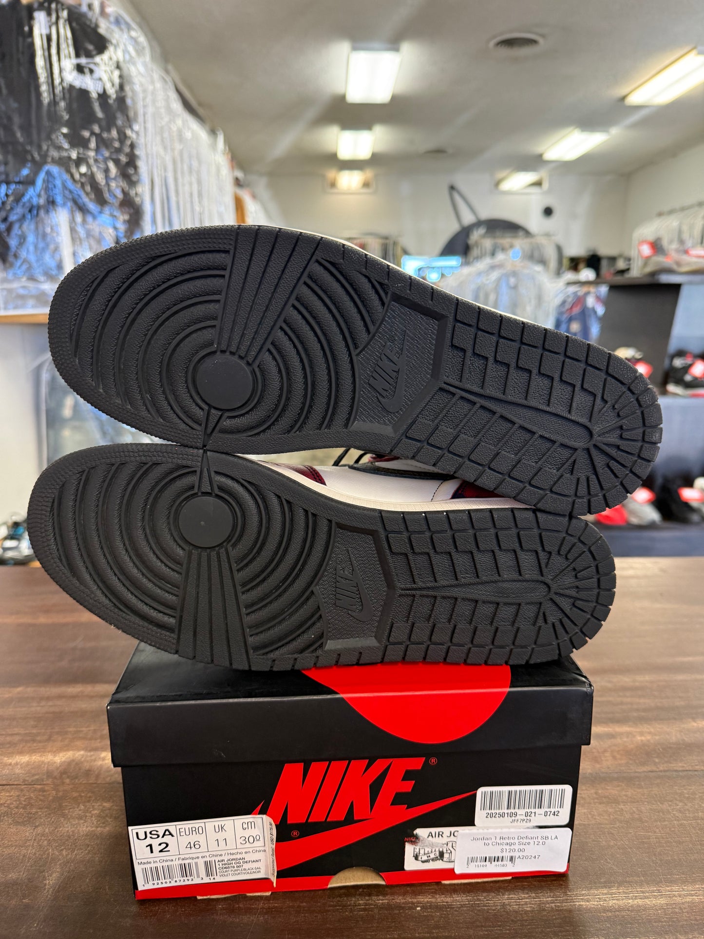 Jordan 1 Retro Defiant SB LA to Chicago