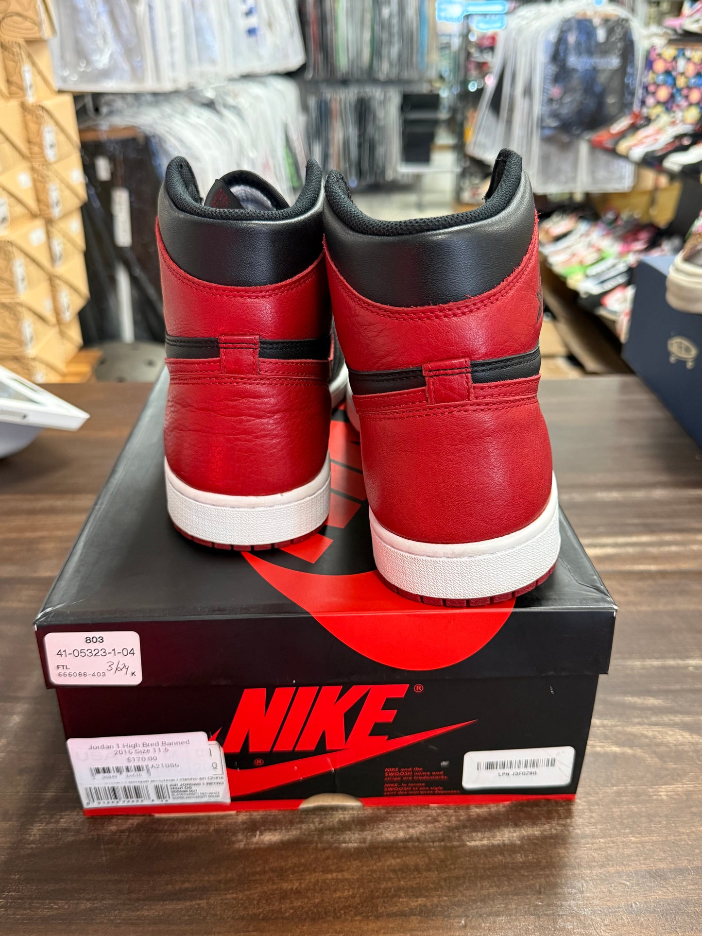 Jordan 1 High Bred Banned 2016