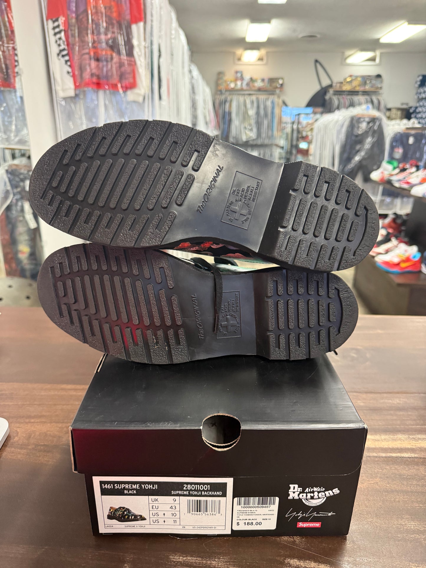 Dr. Martens 1461 Supreme Yamamoto Black