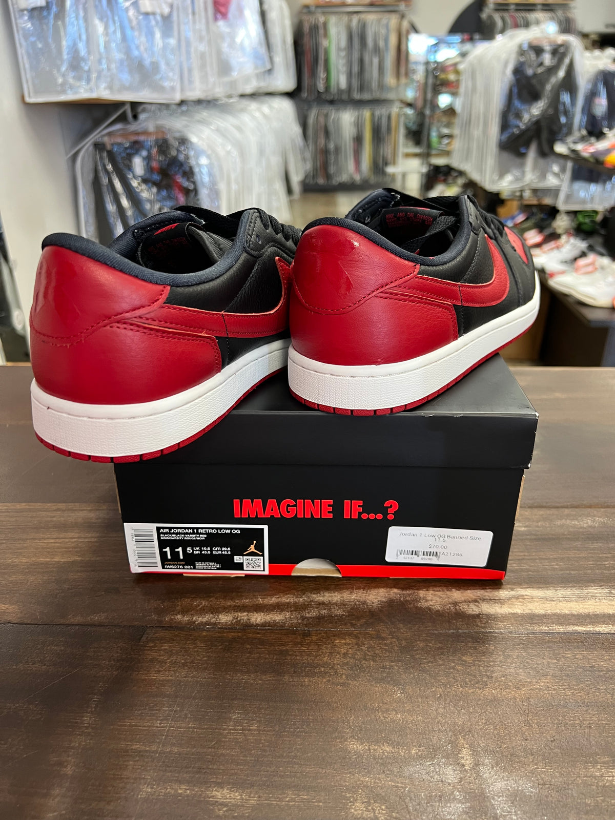 Jordan 1 Low OG Banned