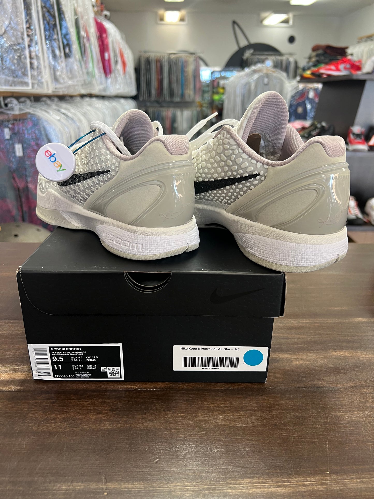 Nike Kobe 6 Protro Sail All-Star