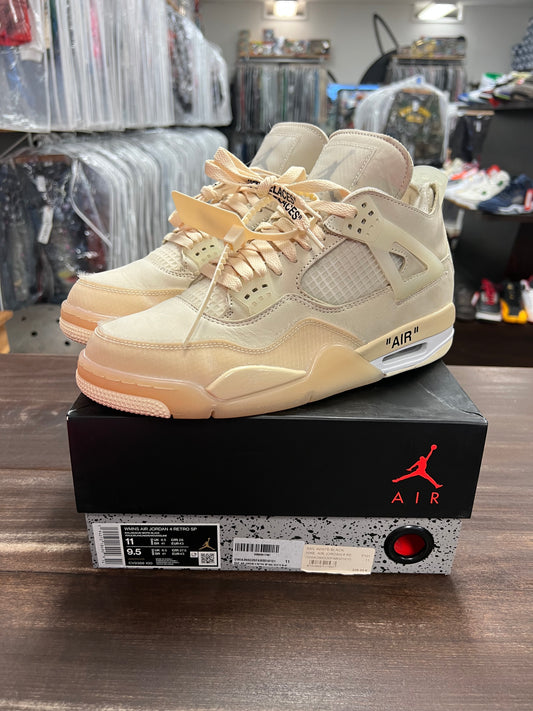 Jordan 4 Retro Off-White Sail (Women's)