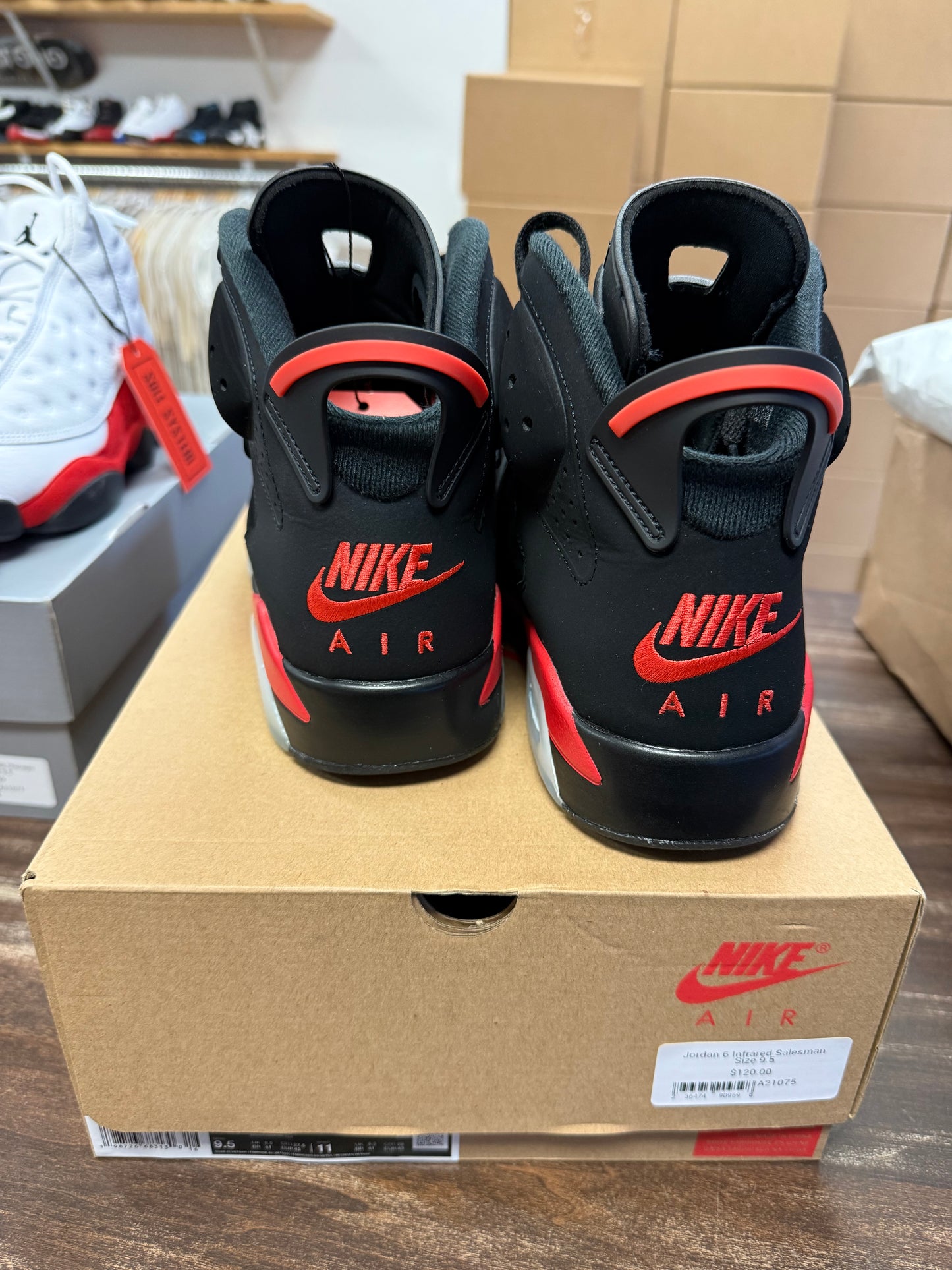 Jordan 6 Infrared Salesman