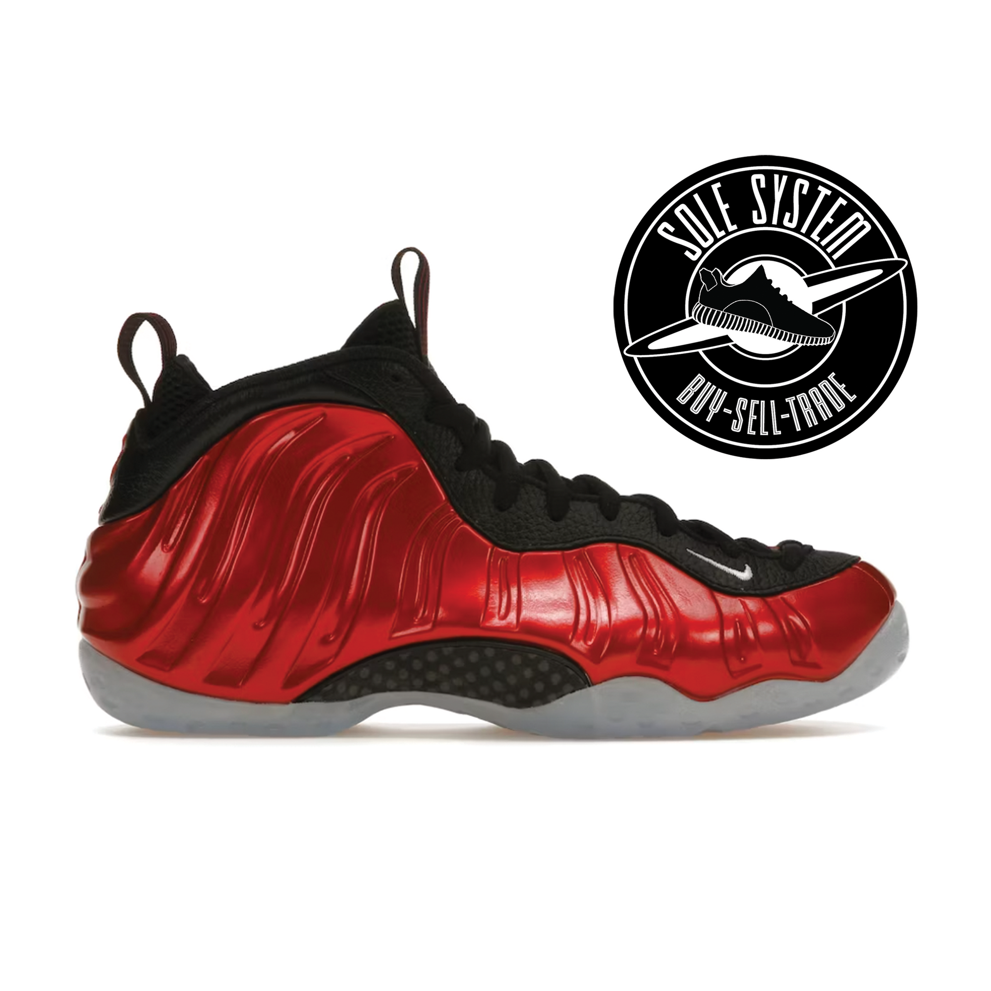 Nike Air Foamposite One Metallic Red Sole System