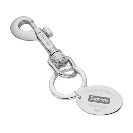 Supreme Tiffany & Co. Return to Tiffany Oval Tag Keyring