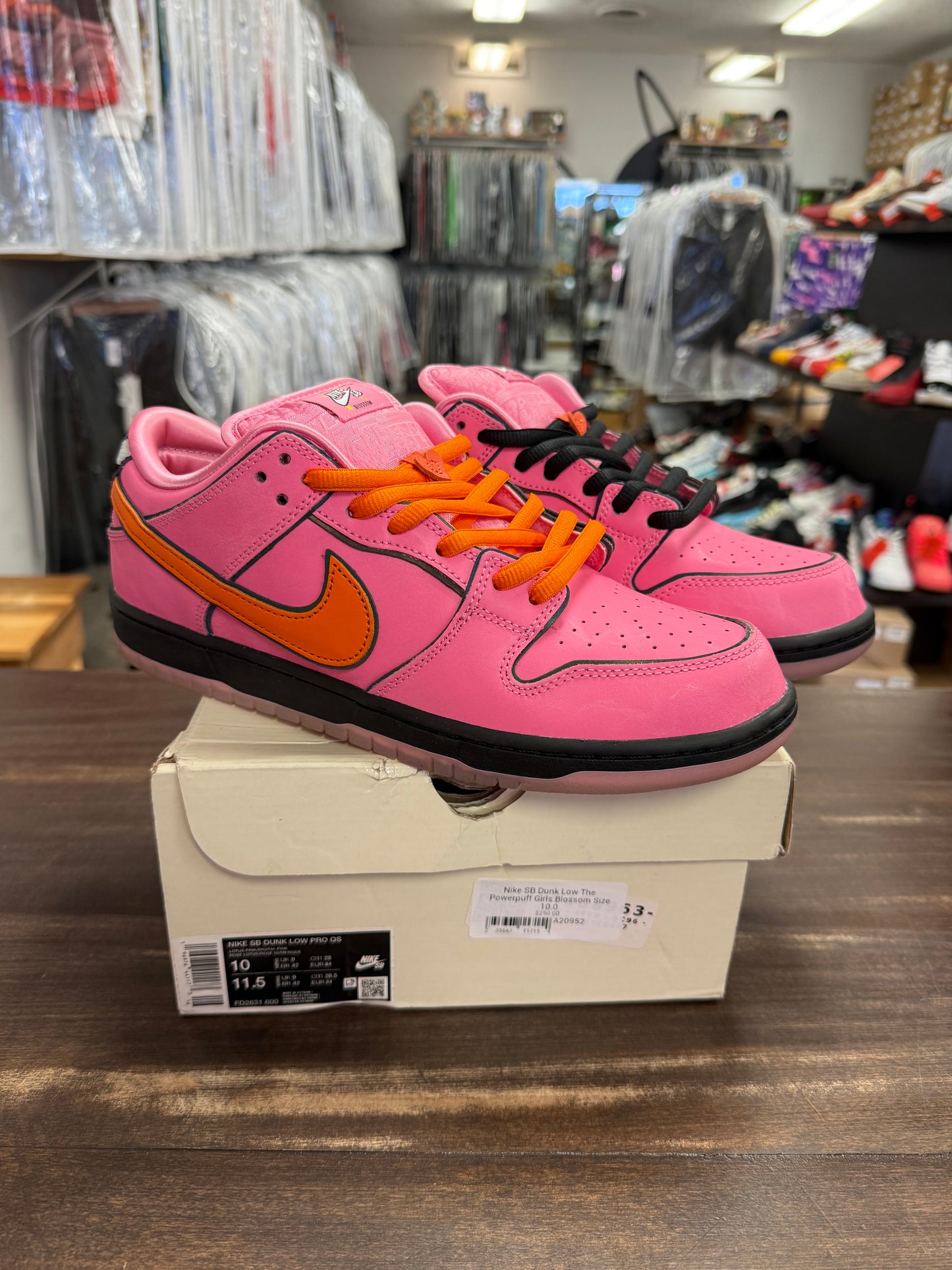 Nike SB Dunk Low The Powerpuff Girls Blossom