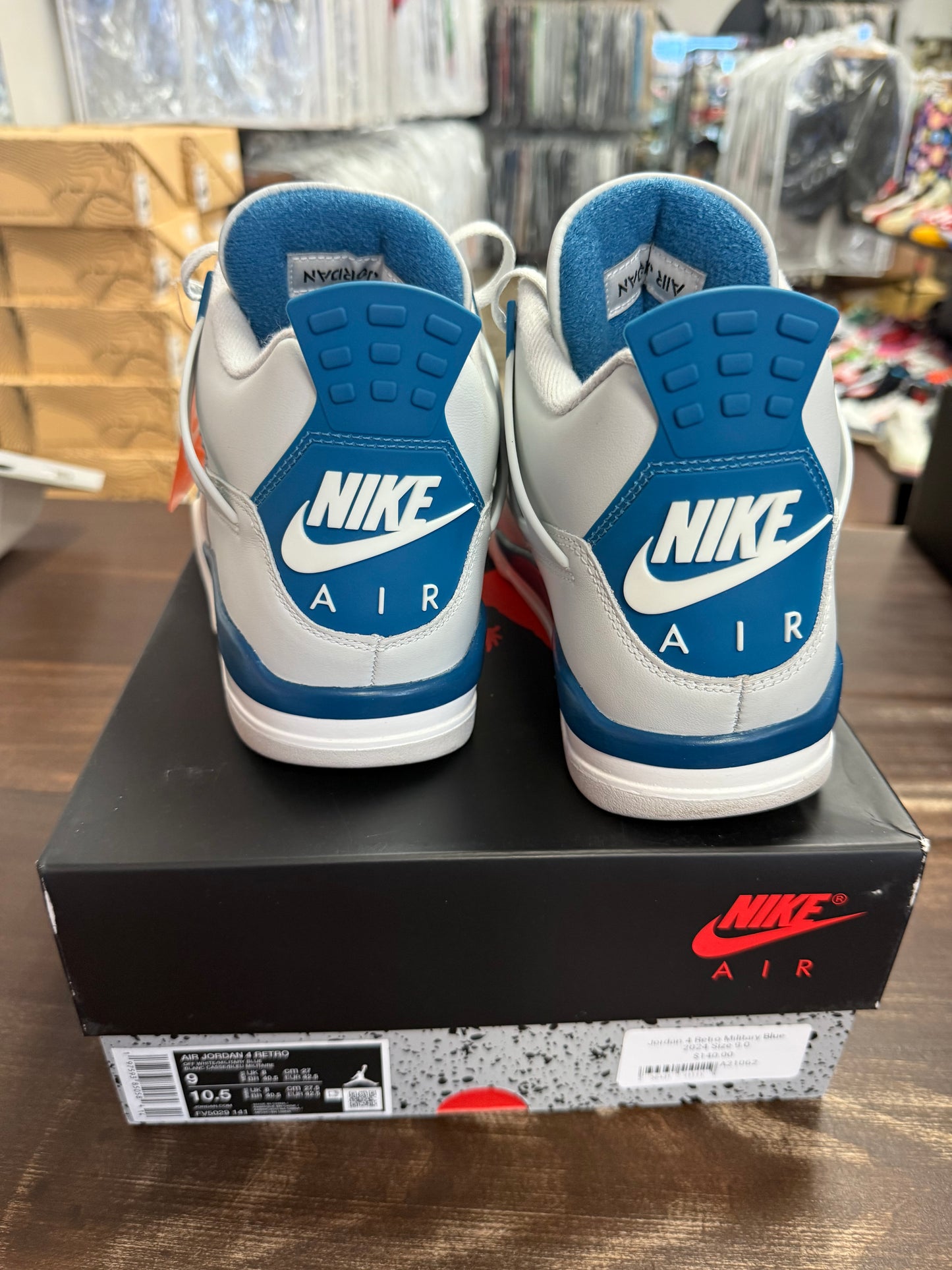 Jordan 4 Retro Military Blue 2024