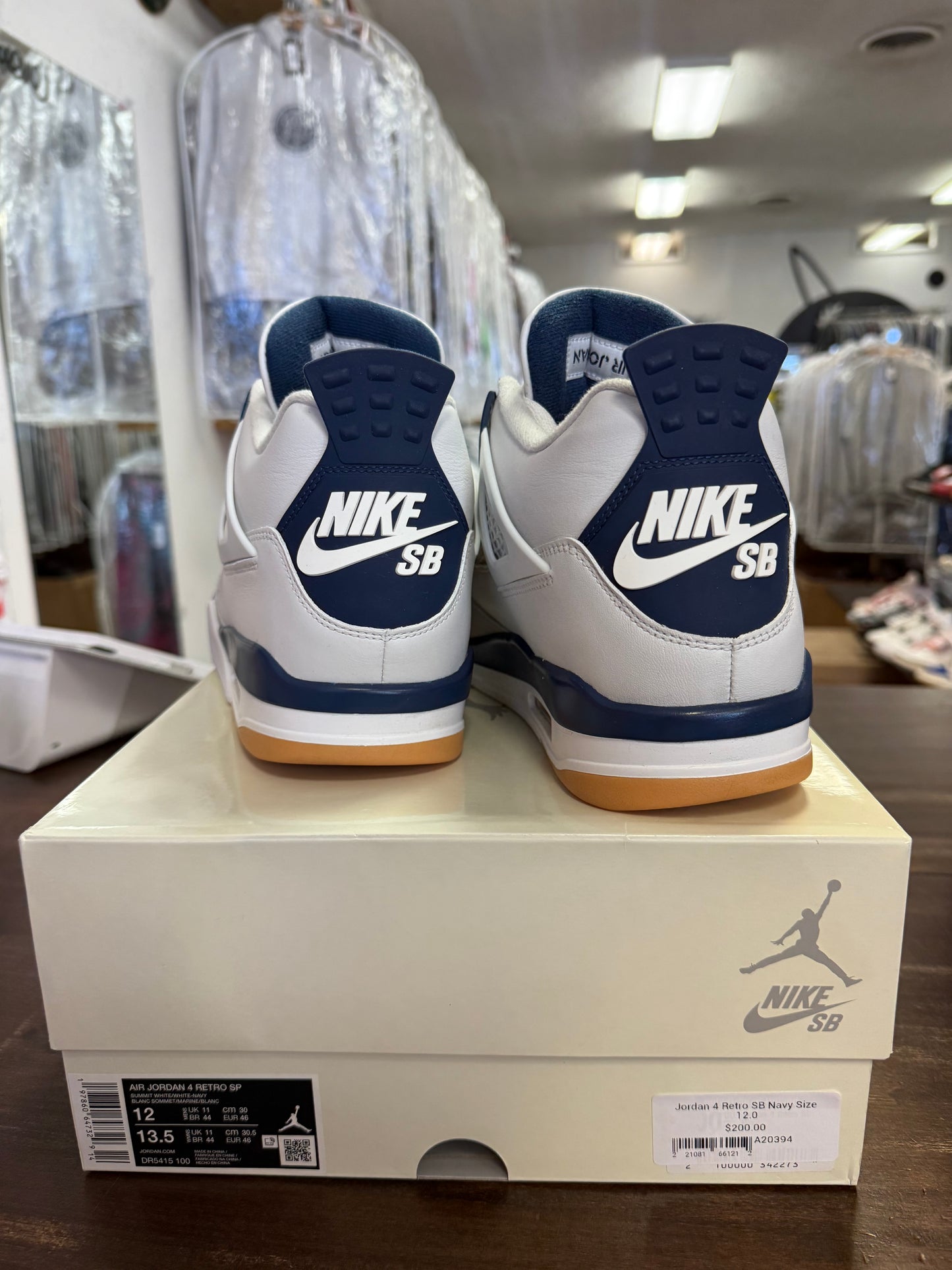 Jordan 4 Retro SB Navy