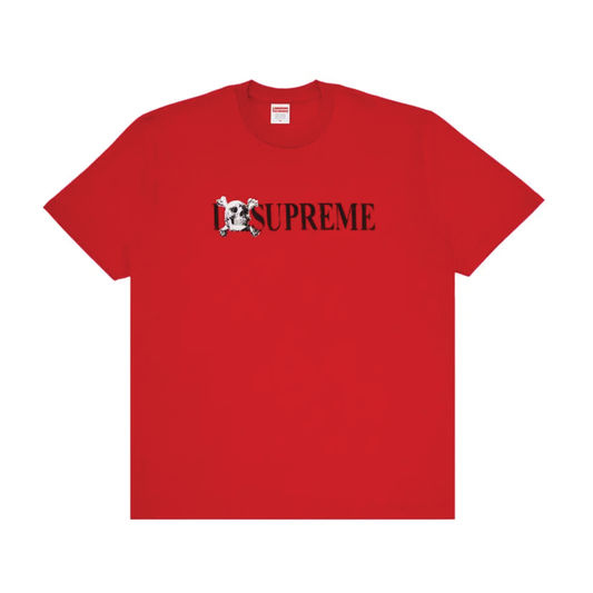 Supreme Skull Tee Red