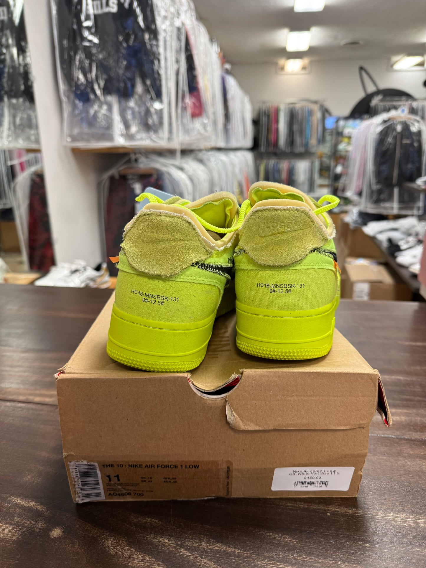 Nike Air Force 1 Low Off-White Volt