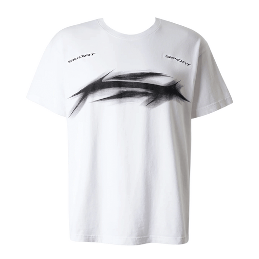Hellstar Blur T-Shirt White