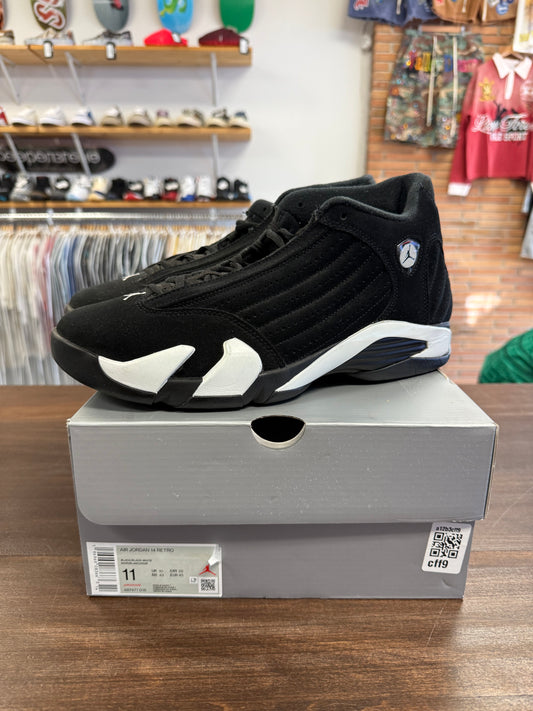 Jordan 14 Retro Black White