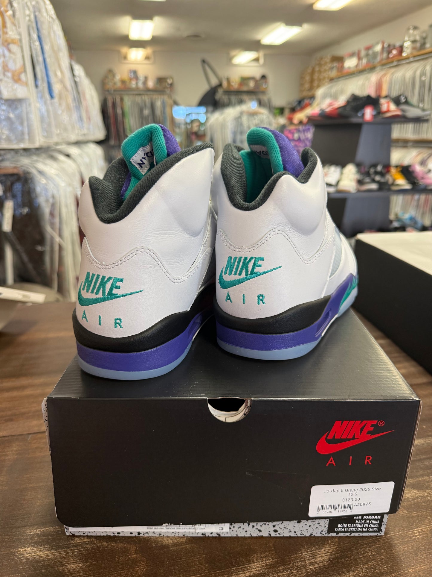 Jordan 5 Grape 2025