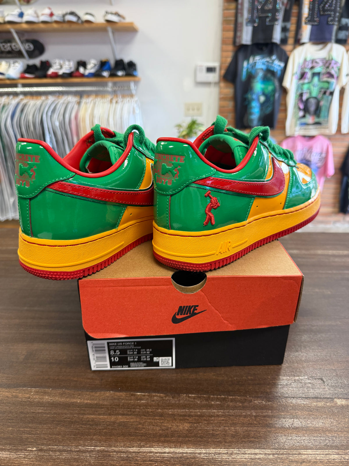 Nike Air Force 1 Low Lil Yachty Concrete Boys Lucky Green