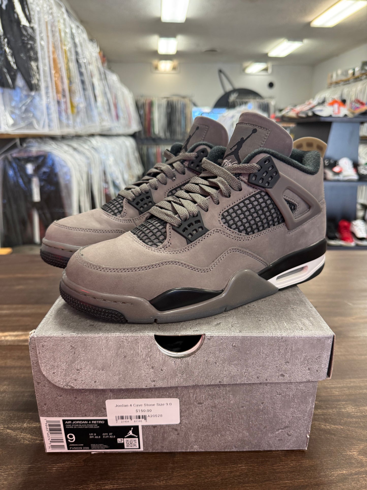 Jordan 4 Cave Stone