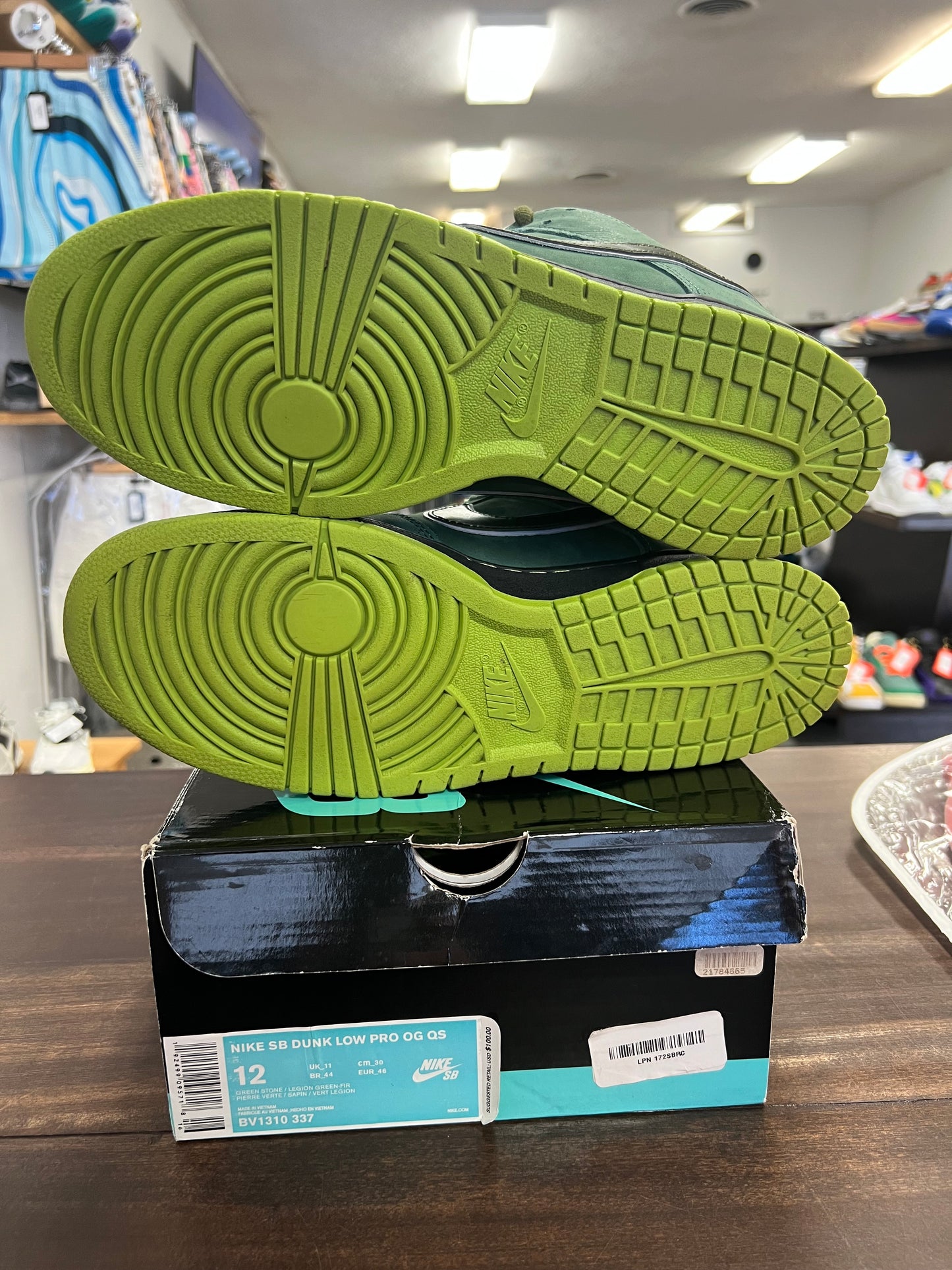 Nike SB Dunk Low Concepts Green Lobster