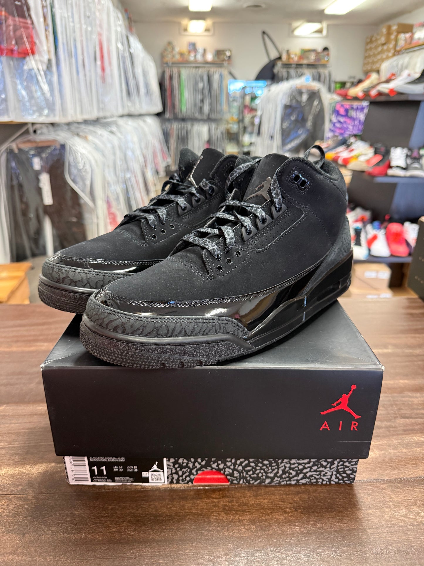 Jordan 3 Retro Black Cat 2025