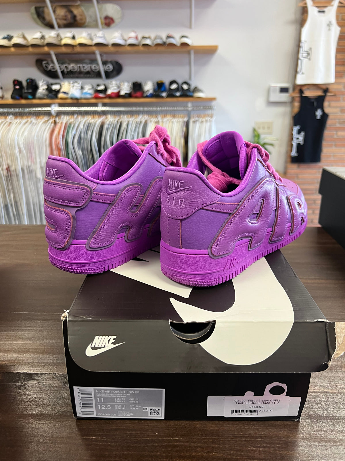 Nike Air Force 1 Low CPFM Fuchsia Dream