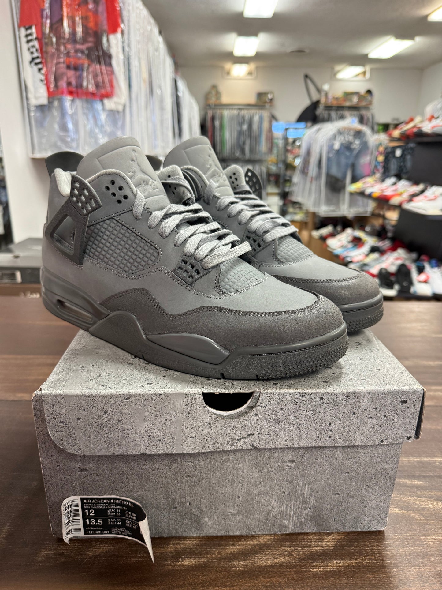 Jordan 4 Retro Paris Olympics Wet Cement