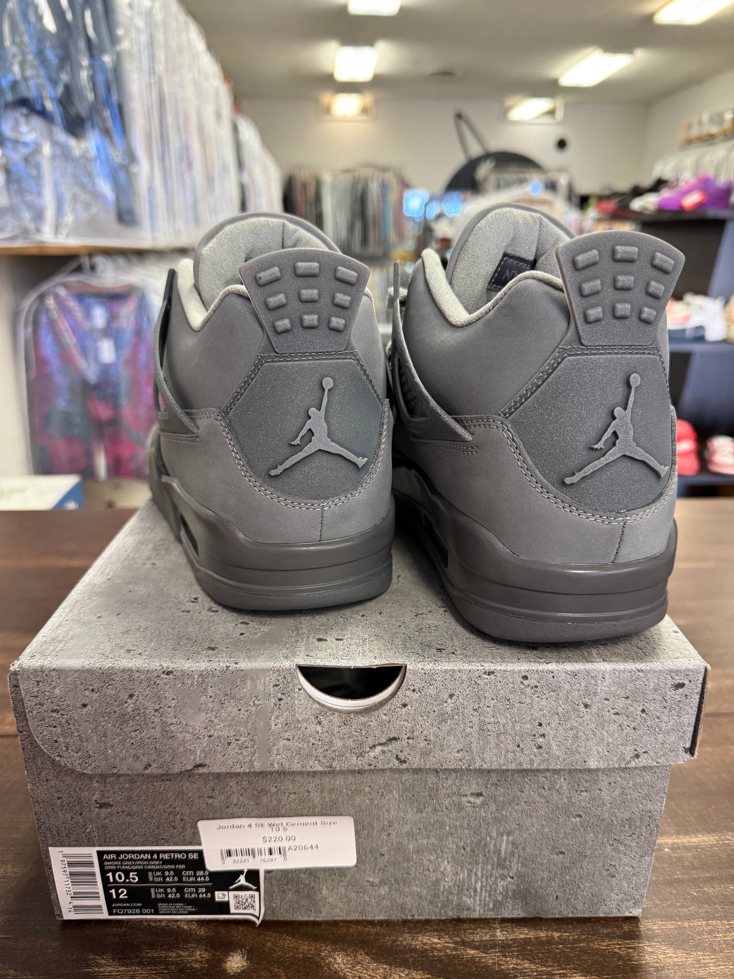Jordan 4 SE Wet Cement