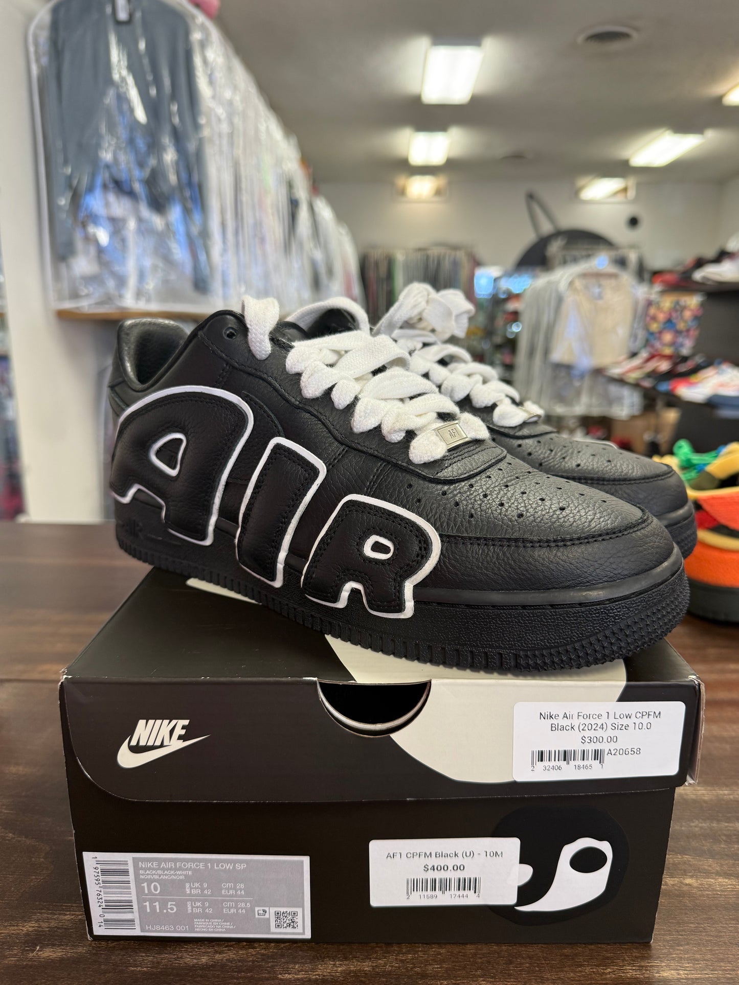 Nike Air Force 1 Low CPFM Black (2024)