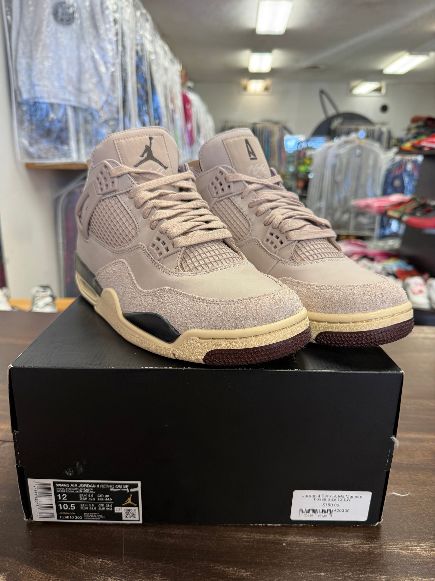 Jordan 4 Retro A Ma Maniere Fossil